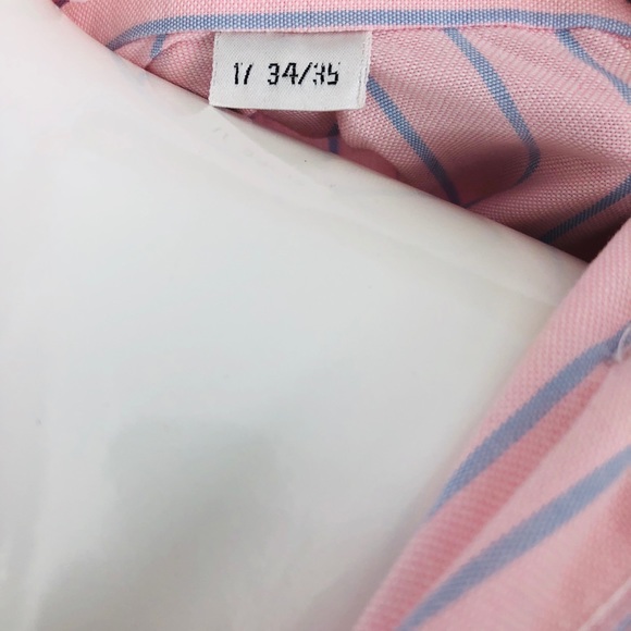 Private Club Pink w/Blue Stripes Button Down Shirt. Make an offer! - Picture 4 of 5